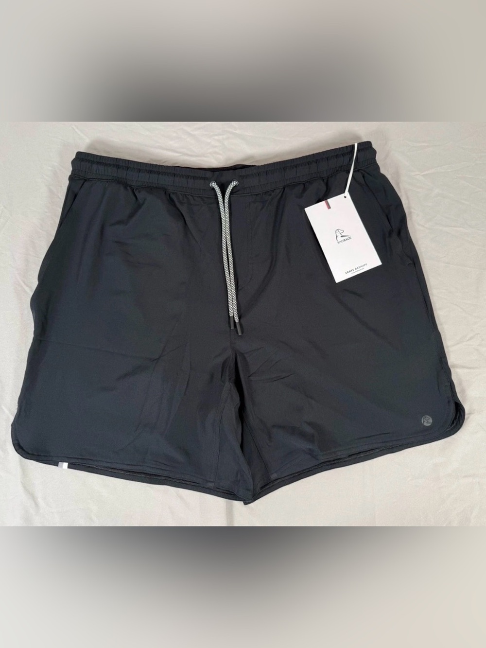 Rhoback Grit Gym Shorts Men’s XXL Black The Spikes Lined Athletic Training NWT